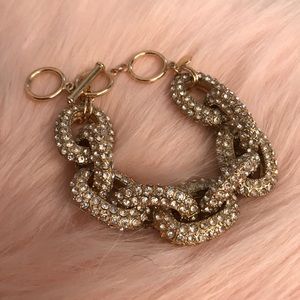 Pave Link Bracelet